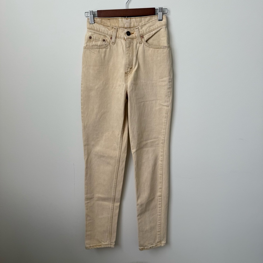 Vintage Levi’s Yellow Denim From 1992 Size‎ 3